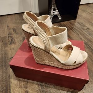 Merona 6.5 natural espadrille